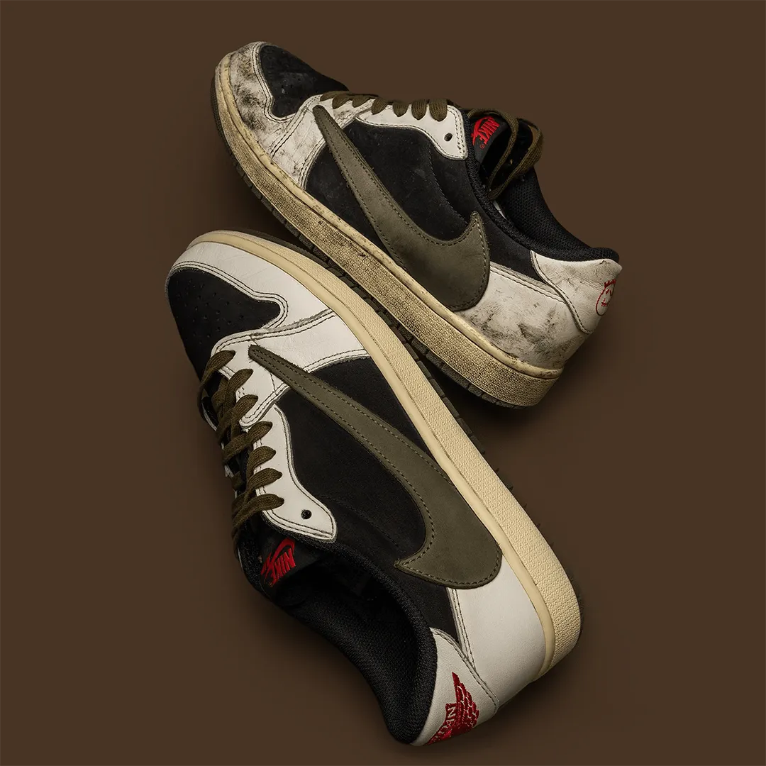 Химчистка Jordan x Travis Scott — до и после | SOLE FRESH Екатеринбург
